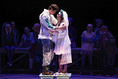 Мюзикл-эскападу \"Нестерка\" представил бобруйский театр на конкурс театрального искусства