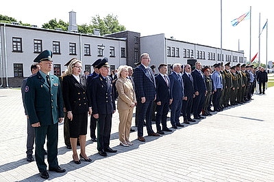 \"Лето начинается классно\". Первую очередь Республиканского патриотического центра открыли в Бресте