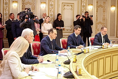 Лукашенко встретился с главой Республики Мордовия Российской Федерации