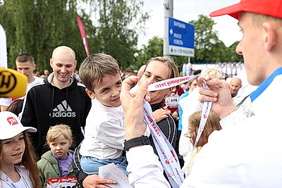 Легкоатлетический забег \"Первых\" прошел в Бресте
