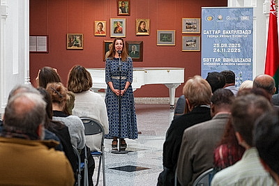 Азербайджан глазами народного художника. В Минске открылась выставка Саттара Бахлулзаде