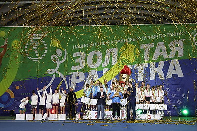 В Минске завершился турнир по теннису \"Золотая ракетка\"