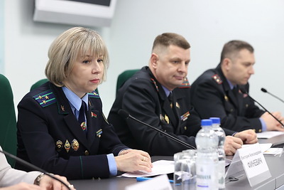 Пресс-конференция о профилактике преступности в молодежной среде прошла в БЕЛТА