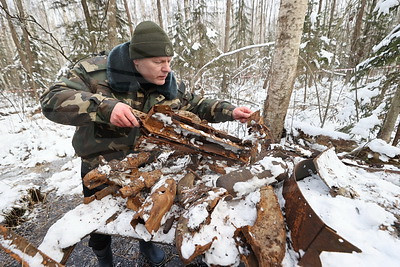 В Полоцком районе обнаружен самолет времен Великой Отечественной войны