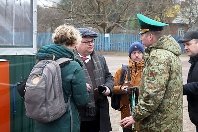 Госпогранкомитет по поручению Президента организовал работу зарубежных журналистов у границы
