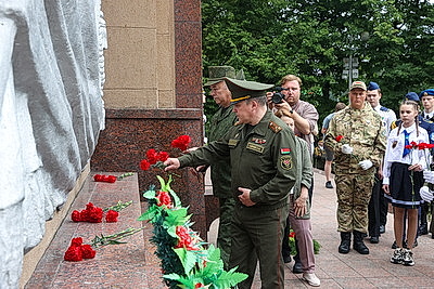 В Минске стартовал финал республиканского смотра-конкурса военно-патриотических объединений