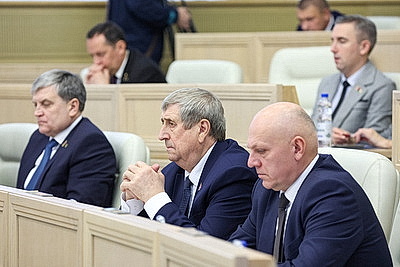 Чеботарь на представлении программы-2030 в Совете Республики: главная цель - новое качество жизни белорусов