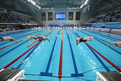 Кубок сильнейших спортсменов по плаванию проходит в Минске