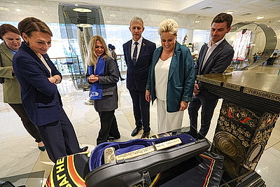 Сотрудники \"Белоруснефть-Минскавтозаправка\" посетили с экскурсией Дворец Независимости