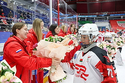 Юниорская сборная Беларуси по хоккею выиграла турнир в формате 3х3 в Минске