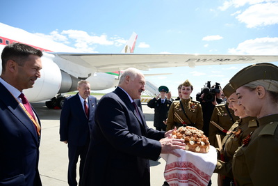 Лукашенко прибыл в Волгоград