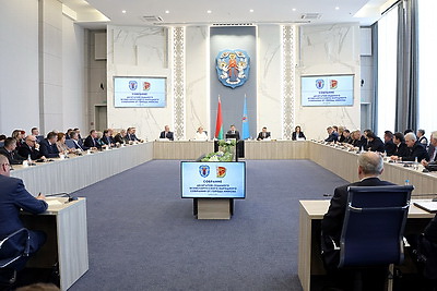 В Мингорисполкоме прошла встреча делегатов ВНС