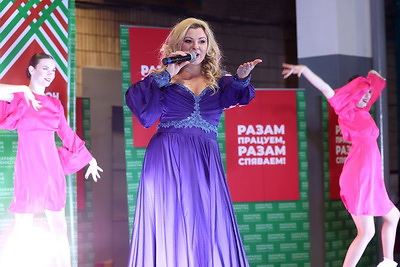 \"Разам працуем, разам спяваем!\": проект \"Марафона единства\" проходит в Гродно