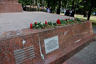 Останки 1091 жертвы нацистов перезахоронили в Минском районе