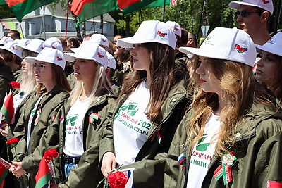 Швед на открытии памятного знака жертвам геноцида в Могилеве: здесь наша скорбь и дух непокоренного народа
