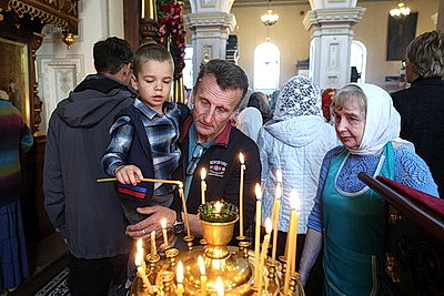 Крестный ход и божественная литургия в честь 125-летия Гродненской епархии прошли в Гродно