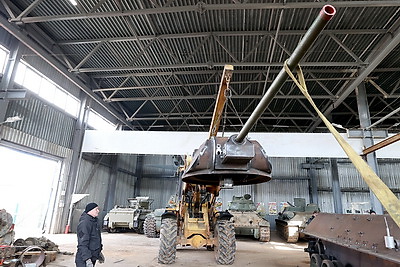 Ходовую копию танка Т-34 создают на \"Линии Сталина\"