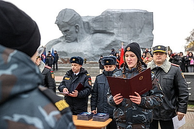 Более 500 учащихся произнесли в Брестской крепости клятву воспитанников военно-патриотических клубов