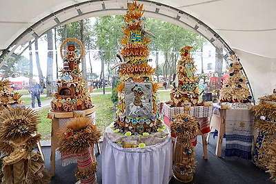 \"Дажынкi-2025\". Как в Заславле проходит областной праздник тружеников села