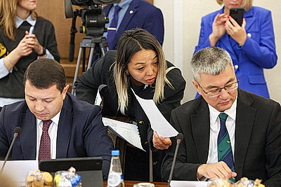Турчин провел встречу с председателем Кабинета министров Кыргызстана