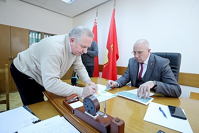 Караев провел прием граждан в Гродно