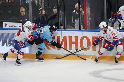 Минские динамовцы уступили СКА и прервали серию из девяти игр с набранными очками