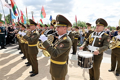 Память павших в годы ВОВ почтили в \"Тростенце\"