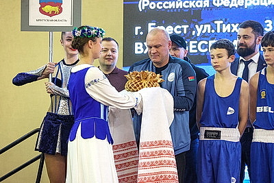 В Бресте проходит матчевая встреча по боксу между командами Брестской и Брянской областей