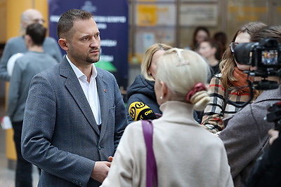 В Национальной библиотеке представили навигацию KROPKI для людей с инвалидностью по зрению