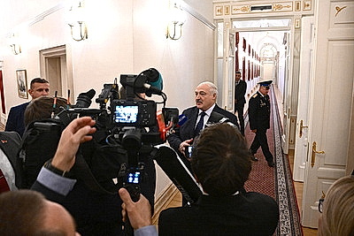 Лукашенко встретился с Путиным