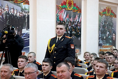 Вольфович: кадеты - будущее офицерского корпуса страны