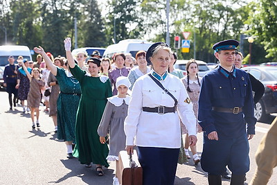 Атмосферу последнего мирного дня 1941 года воссоздали в Бресте