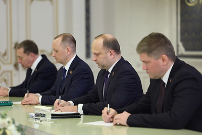 Лукашенко произвел часть кадровых назначений в новый состав правительства