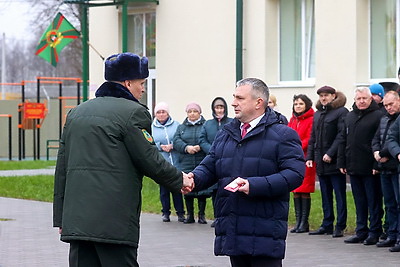 Обновленную погранзаставу \"Роза Люксембург\" открыли в Ельском районе