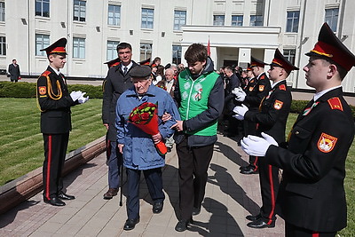 С благодарностью в сердцах. 80-летие Великой Победы отмечают в Могилеве