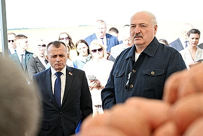 Лукашенко совершил рабочую поездку в Могилевскую область