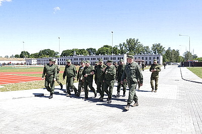 В патриотическом центре в Бресте за смену в перспективе смогут принимать до 1 тыс. детей