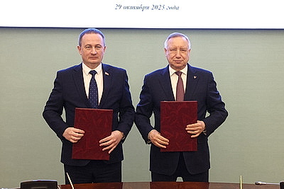 Турчин посещает с рабочим визитом Санкт-Петербург