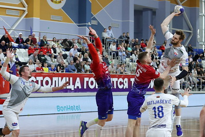 Гандболисты СКА сравняли счет в финале чемпионата Беларуси