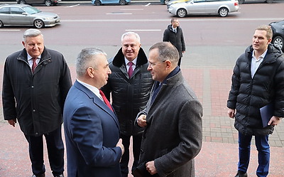 В Гомеле состоялась встреча Крупко и Мединского