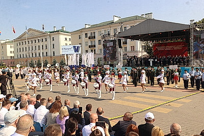 Жители Бреста масштабно отметили День города
