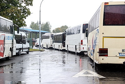 Выезда в Польшу в пункте пропуска \"Брест\" ожидают граждане разных стран