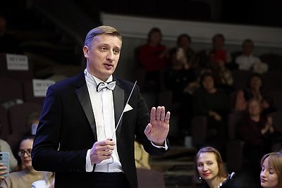 \"Золотой шлягер-2025\". Концерт-урок итальянского певца Риккардо Форези прошел в Могилеве