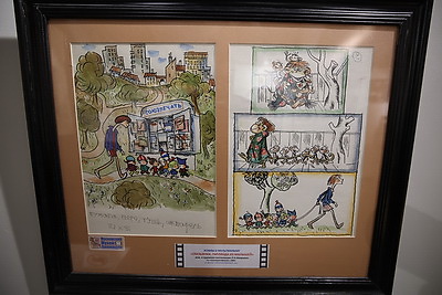 Кукла Чебурашки и эскизы \"Снежной королевы\". В Минске открылась выставка к 105-летию Леонида Шварцмана