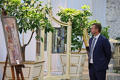 Сотрудники \"Белтелекома\" посетили с экскурсией Дворец Независимости