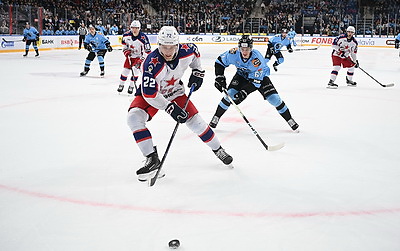 Минские динамовцы одержали пятую победу кряду, всухую обыграв ЦСКА