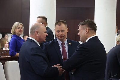 Совместное заседание Палаты представителей и Совета Республики прошло в Минске