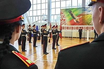 Межрегиональный турнир среди военно-патриотических клубов проходит в Быховском районе