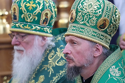 900 лет веры. Праздничные торжества проходят в Спасо-Евфросиниевском монастыре в Полоцке