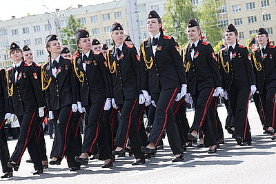 \"Шествие поколений\", военный парад, интерактивные площадки. В Витебске отмечают День Победы